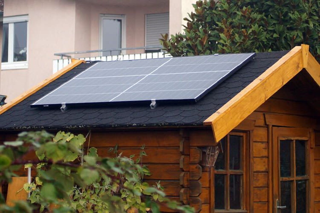 Solaranlage für Gartenhaus Wie man nachhaltige Energie im eigenen
